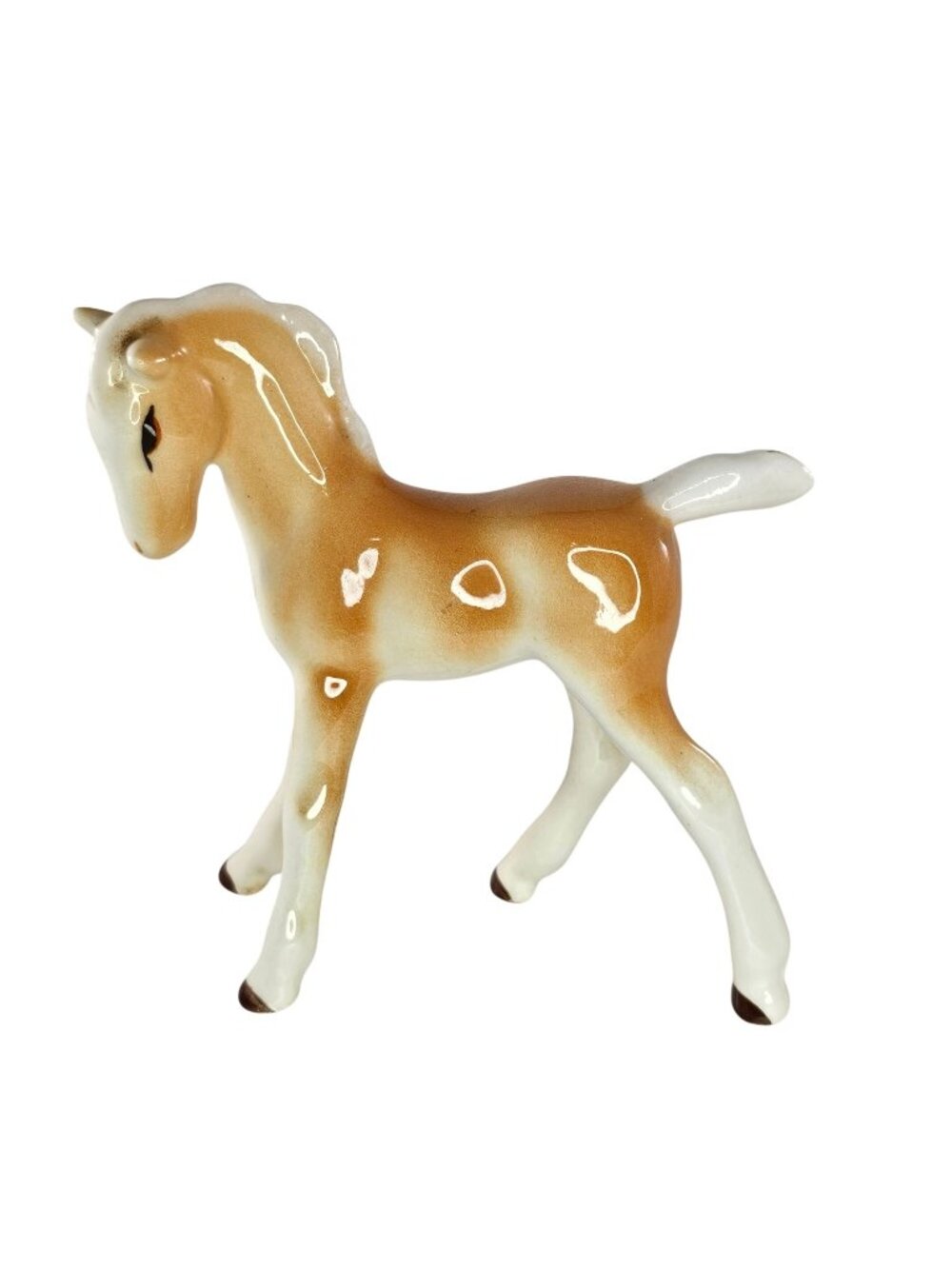 Vintage Robert Simmons Toni Palomino Horse Foal Figurine #2065 Ceramic